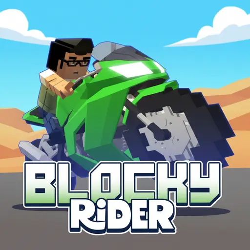 Blocky Rider jeu de course