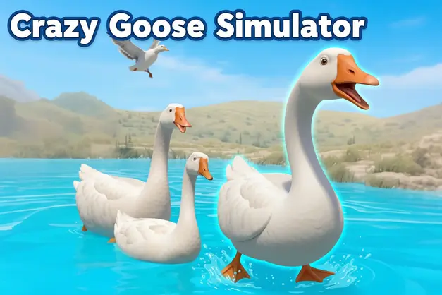 Crazy Goose Simulator Jeu En Ligne