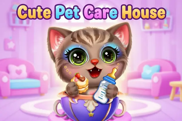 Cute Pet Care House Jeu En Ligne