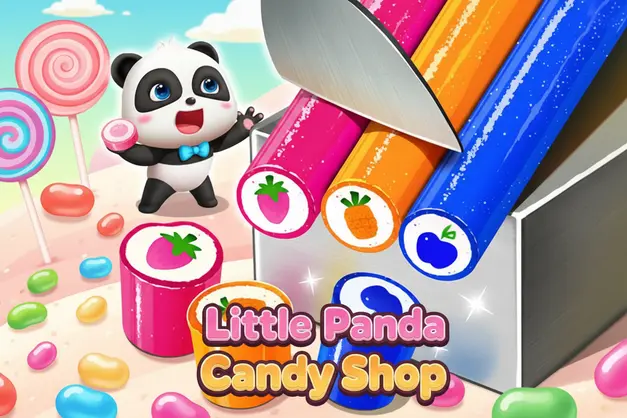 Little Panda Candy Shop jeu en ligne