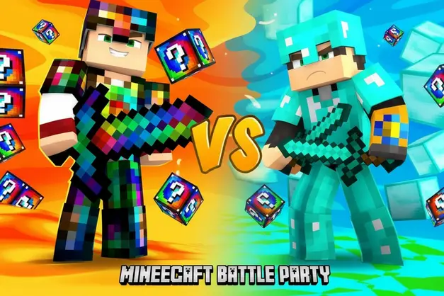 Minecraft Battle Party jeu en ligne