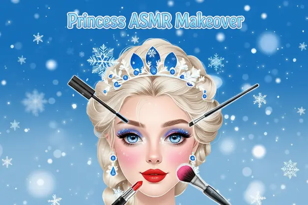 Princess ASMR Makeover jeu de beauté et de soins
