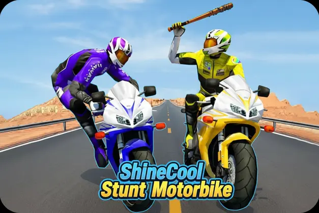 Shinecool Stunt Motorbike Jeu