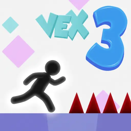 Vex 3 jeu de plateforme stickman