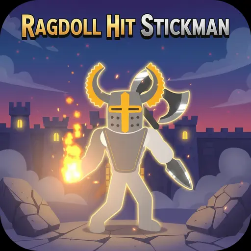 Ragdoll Hit Stickman Gameplay